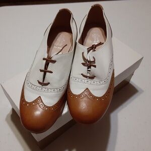 Mercanti Fiorentini Paula Wing Oxford Italian Leather Shoes